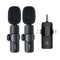 K31 Wireless Mini Microphone 3 in 1 for iOS, Android, Camera Smartphone DSLR Desktop Laptop