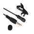 3.5mm Clip-on Lapel Lavalier Microphone for Mobile Phone