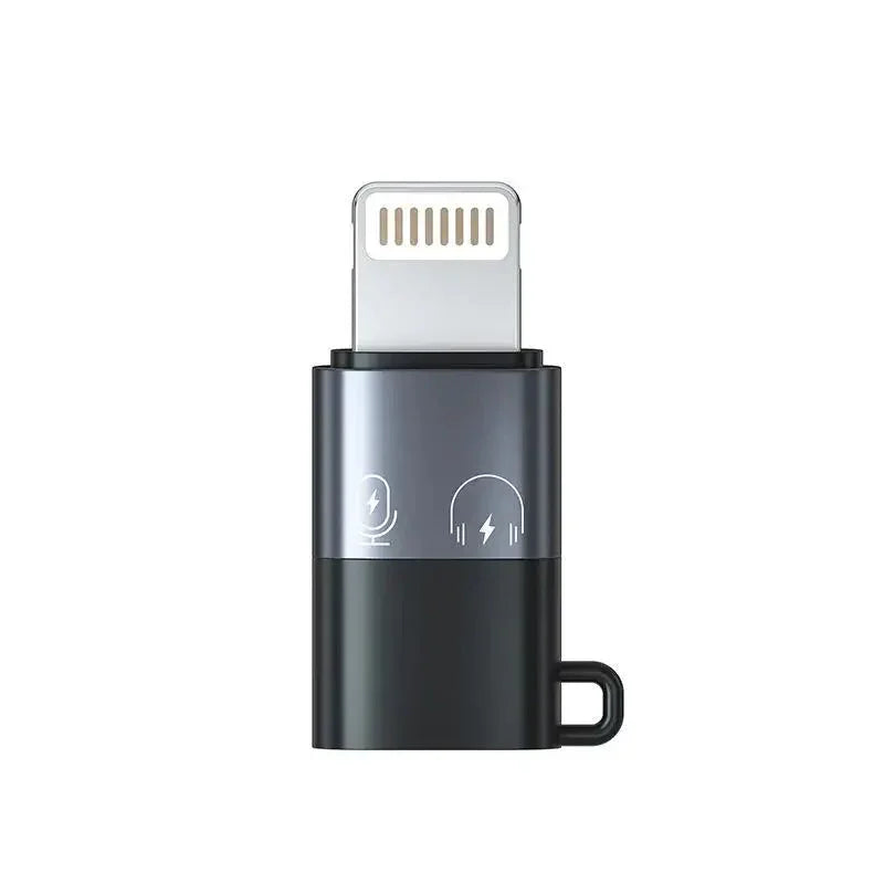 1-Pcs USB-C to fast connection OTG Adapter | Fast Charging & Data Sync | Compatible with iPhone 7-14 Pro Max, Headphones, Flash Drive, Mouse & More