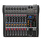 CT-80S Professional Audio Mixer – 8 Channels Bluetooth USB Mixer with Effects, 48V Phantom Power, and Built-in Sound Card, 8 Channels Audio Sound Mixer Mixing DJ Console USB with 48V Phantom Power