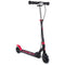 Globber Flow Element Junior Scooter with Lights, Black Red, 50kg Load Cap