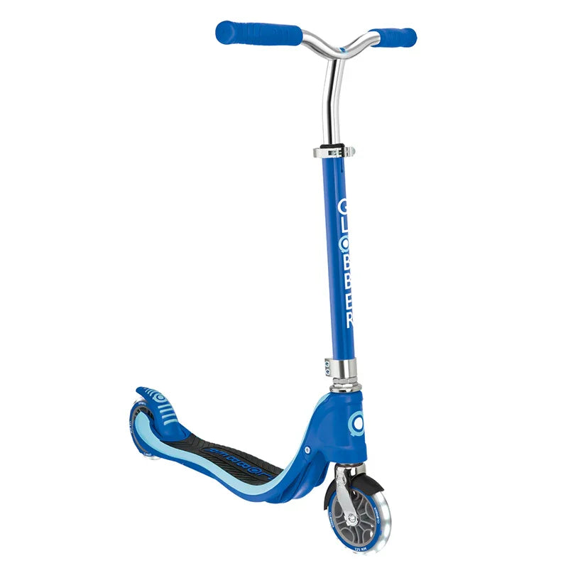 Globber FLOW 125 scooter lights - Blue