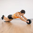 Ab Roller Wheel – TPE Core Trainer with Knee Pad, Non‑Slip Handles