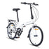 Nomad Folding Bike 20" in Pearl White