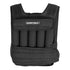 20kg Adjustable Weight Vest with 1kg Increments in Black