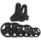 Olympic Plate Loaded Weight Vest with 35kg Tri-Grip Plates