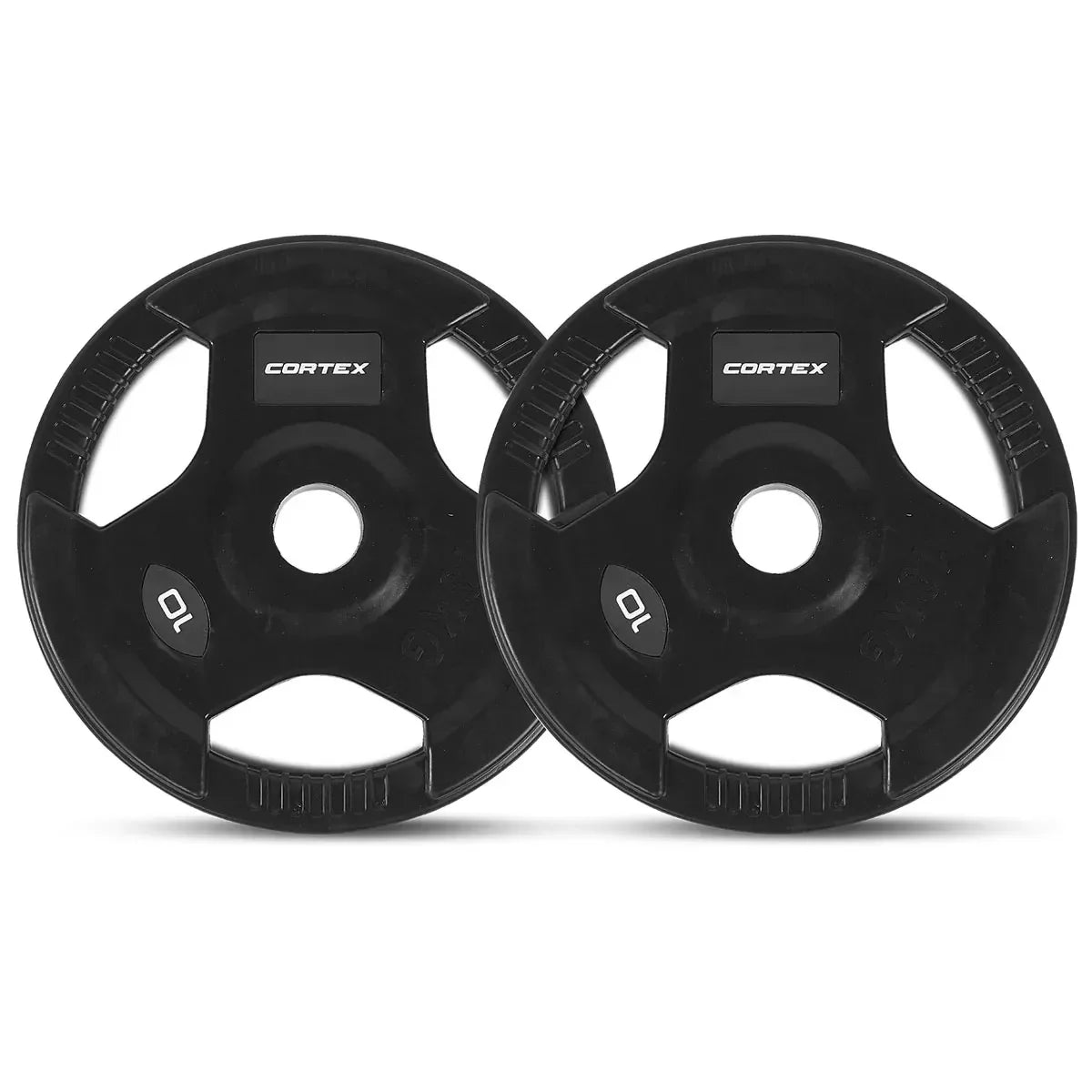 Olympic Plate Loaded Weight Vest with 35kg Tri-Grip Plates