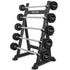100kg ALPHA Series Fixed Barbell Set with Stand