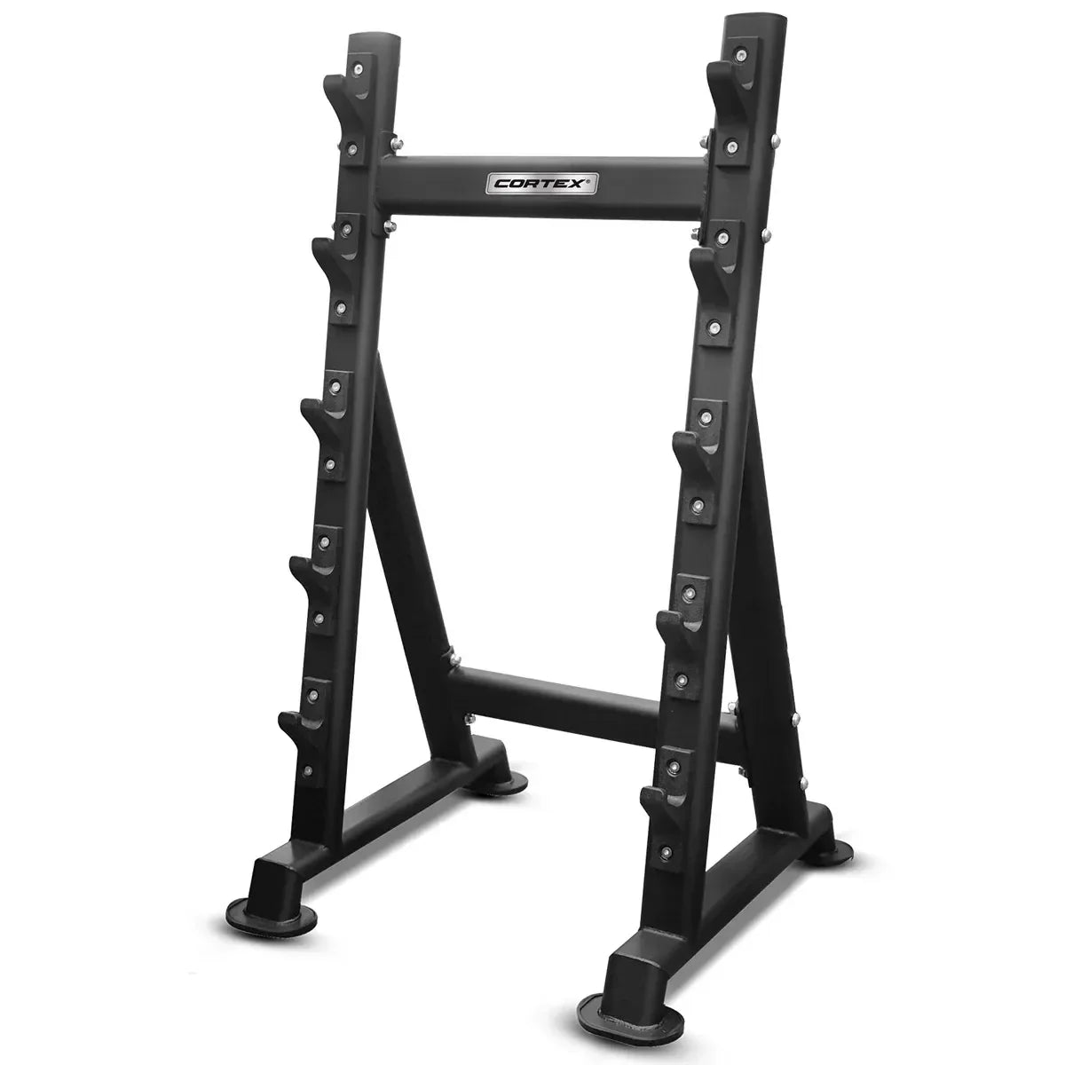 100kg ALPHA Series Fixed Barbell Set with Stand