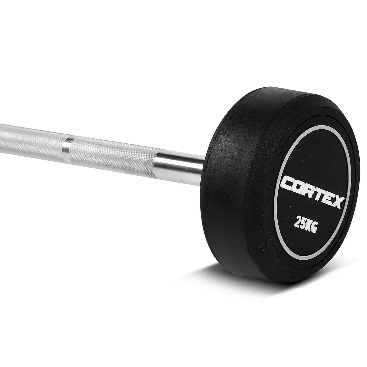 100kg ALPHA Series Fixed Barbell Set with Stand