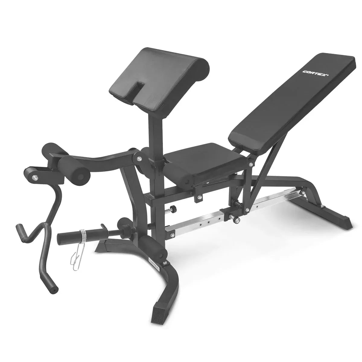 BN-11 Exercise FID Bench + 79kg Standard Tri-Grip Weight Plate and Dumbbell Package