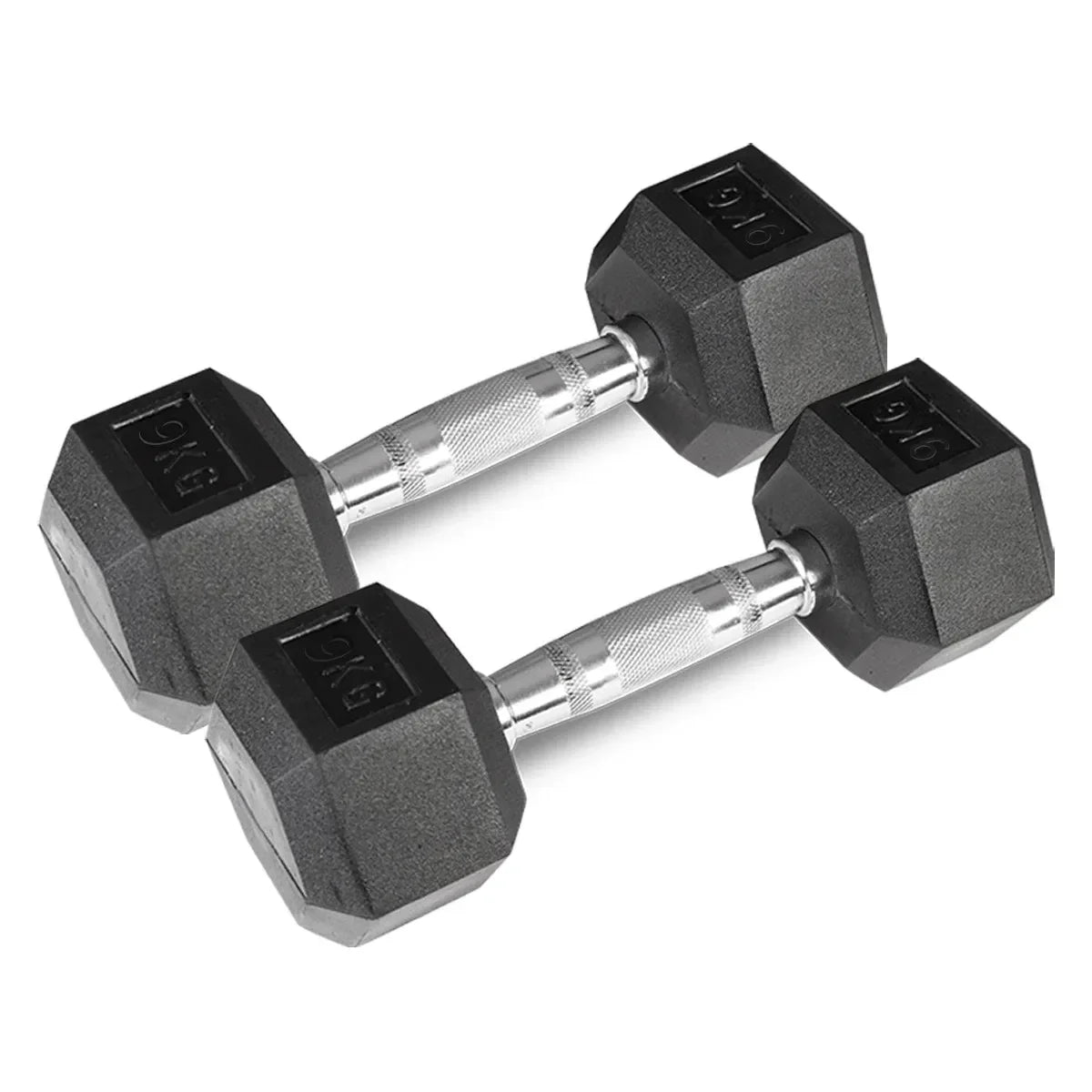 9kg Hex Dumbbell (Pair)