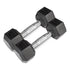 56kg Hex Fixed Dumbbell Set (4, 6, 8, 10kg Pairs)