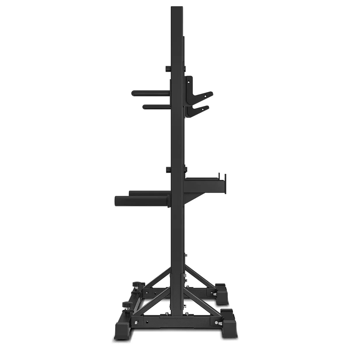 PR5 Folding Power Rack with 130kg Olympic Bumper Weight, Bar & Bench Set