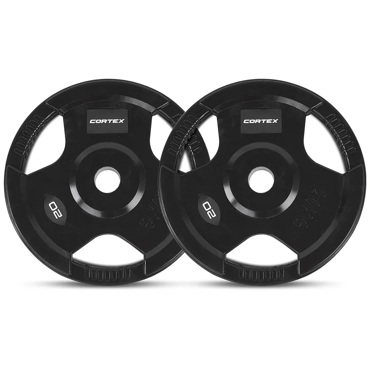 SR-10 Squat Rack Package + 100kg Olympic Tri-Grip Weight Plates Package