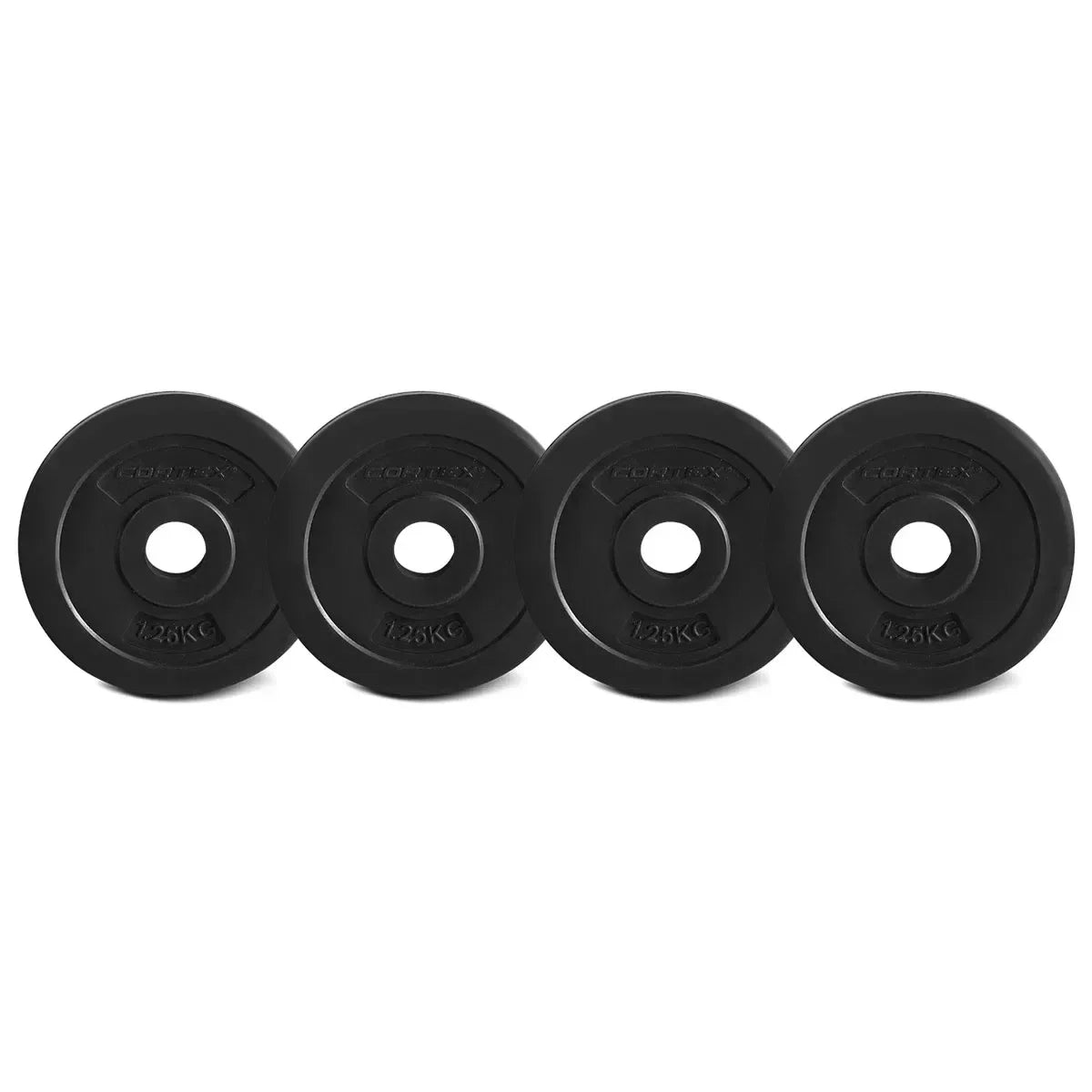 1.25kg EnduraShell Standard Weight Plates 25mm (Set of 4)