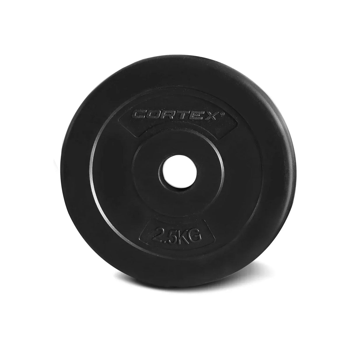 90kg EnduraCast Barbell Weight Set with Weight Tree, PVC Coated Set Kit