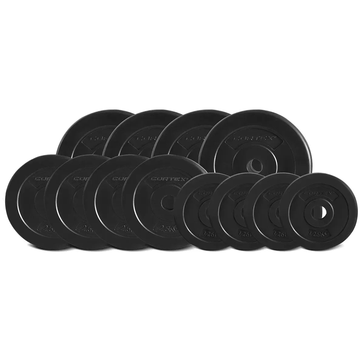 40kg EnduraCast Tri Bar Weight Set