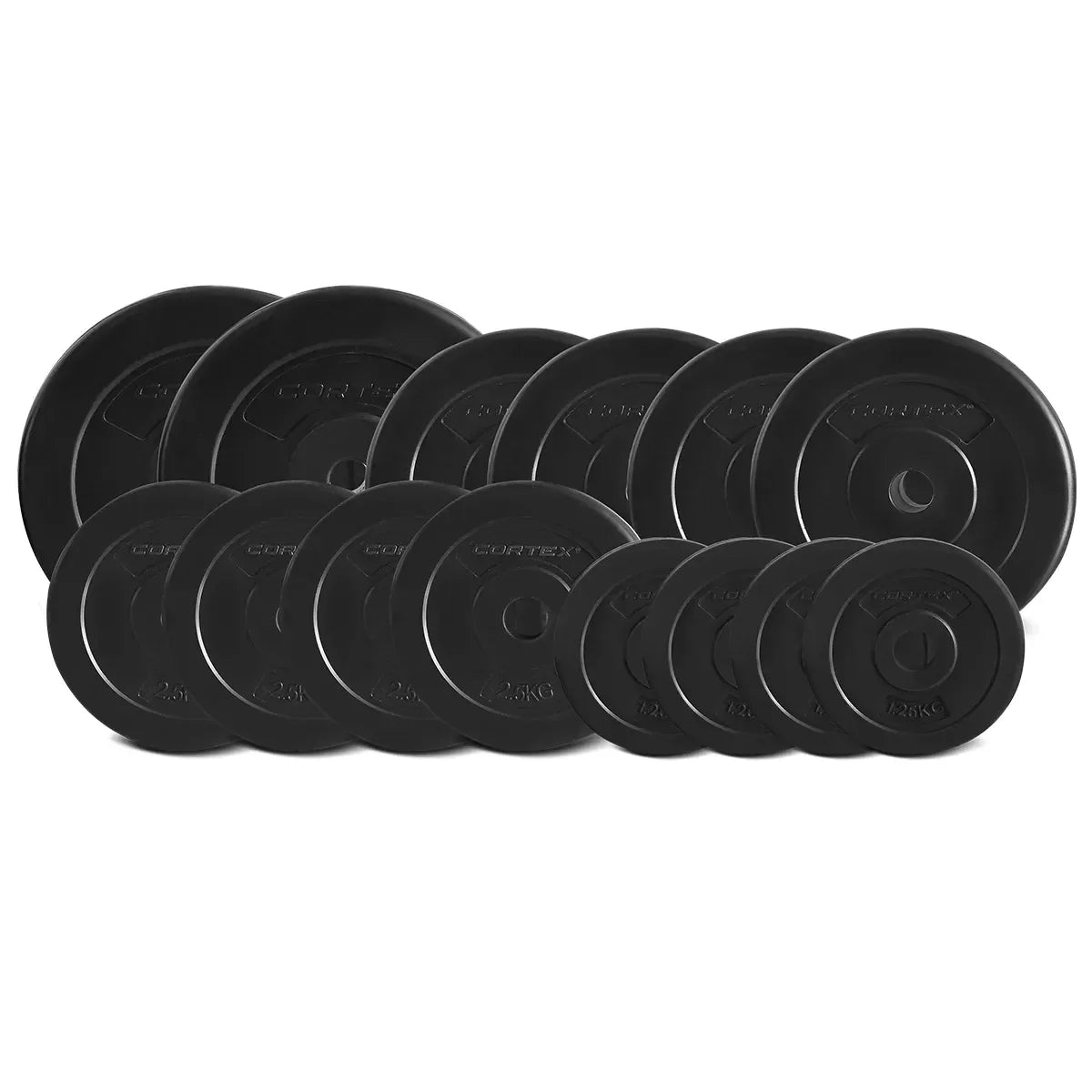 65kg EnduraCast Barbell Weight Set