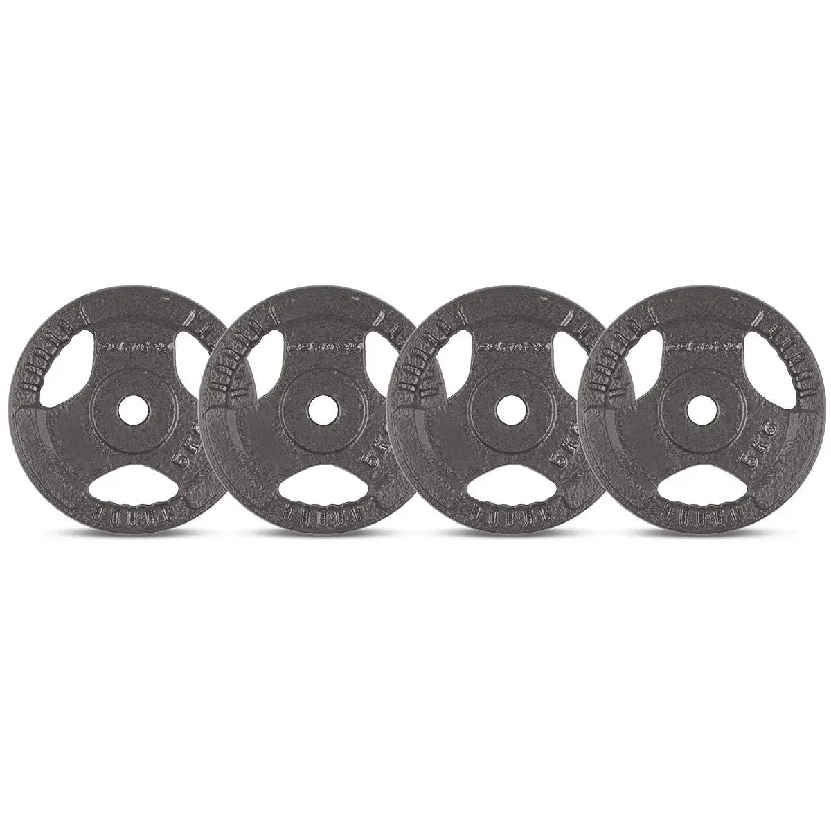 5kg Tri-Grip Standard Plates 25mm (Set of 4)