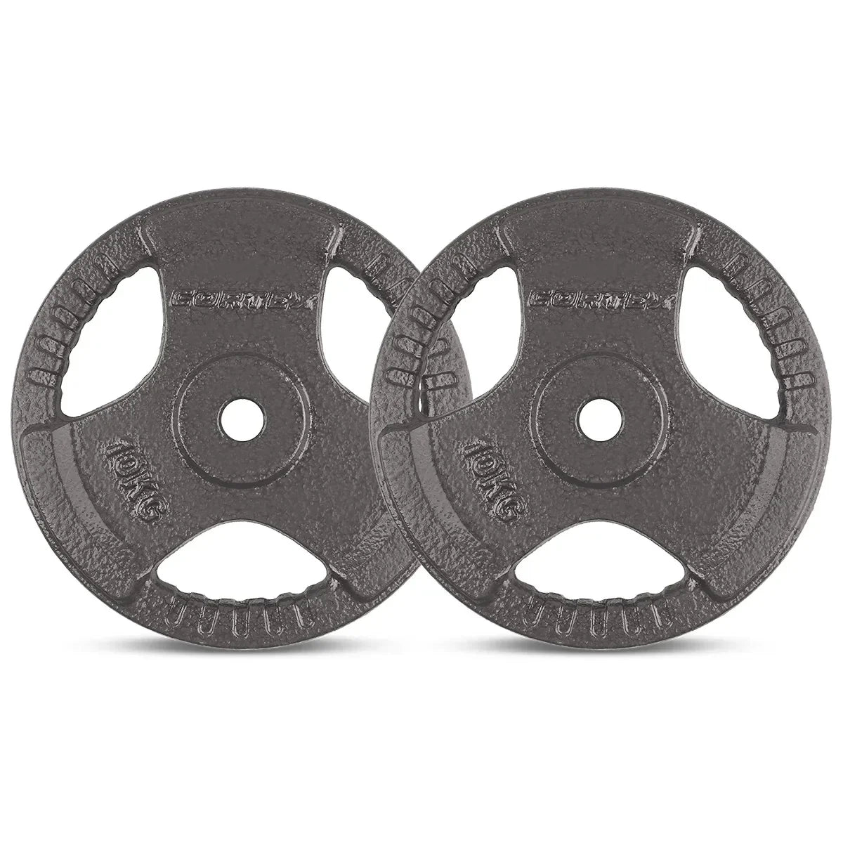 10kg Tri-Grip Standard Plates 25mm (Pair)