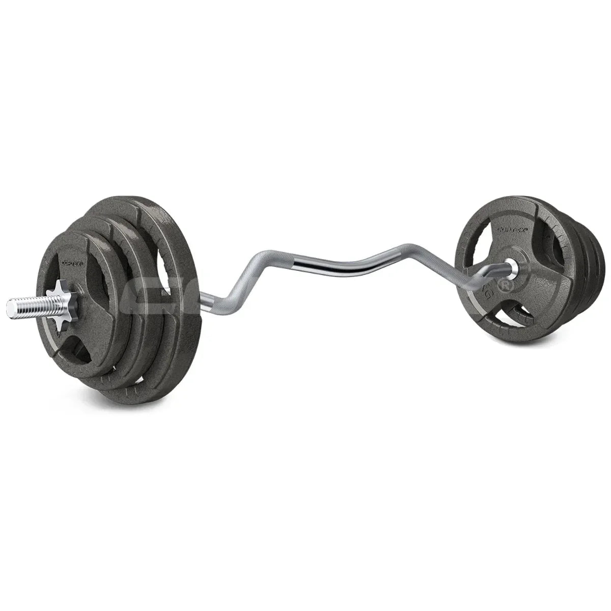 40kg Curl Bar Standard Weight Set 25mm