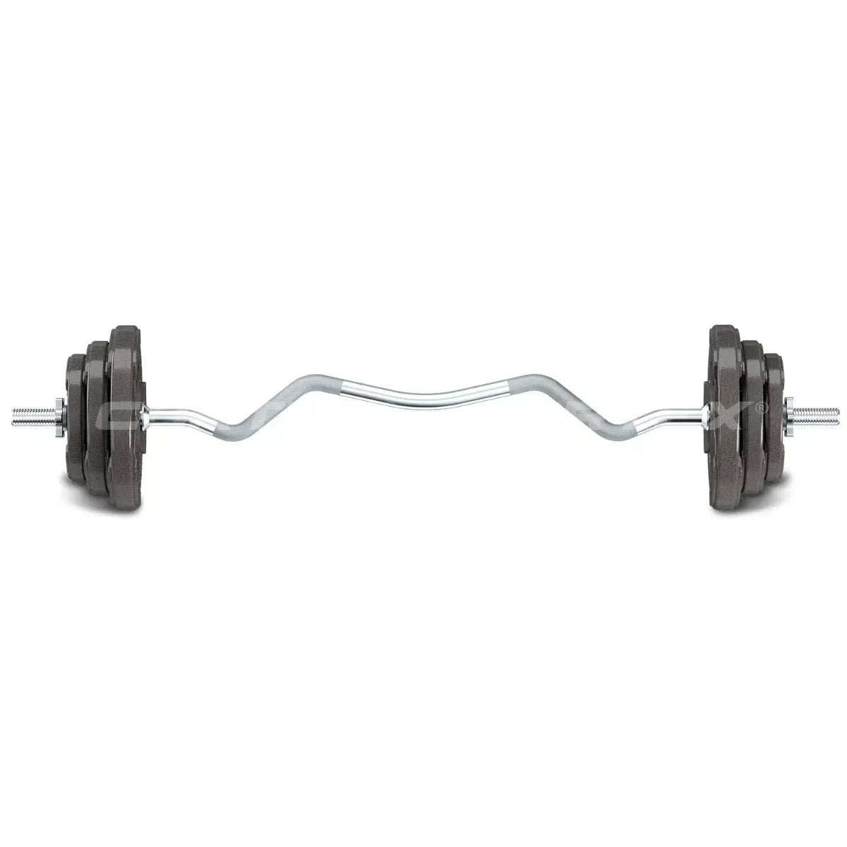 40kg Curl Bar Standard Weight Set 25mm