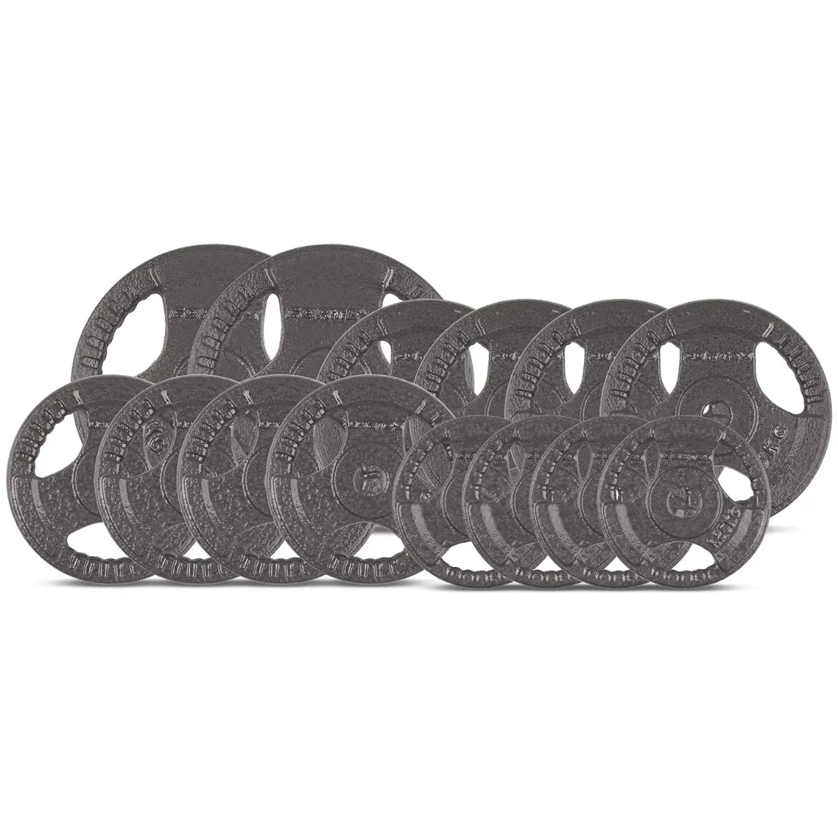 65kg Tri-Grip Standard Barbell Weight Set 25mm