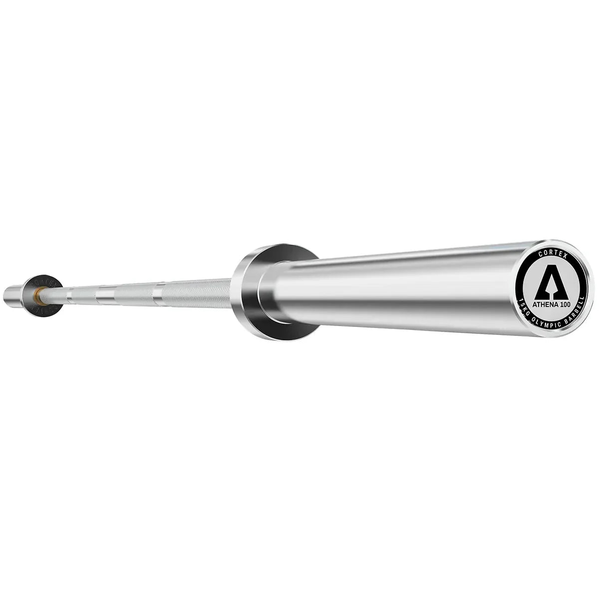 ATHENA100 200cm 15kg Womens' Olympic Barbell With Lockjaw Collars