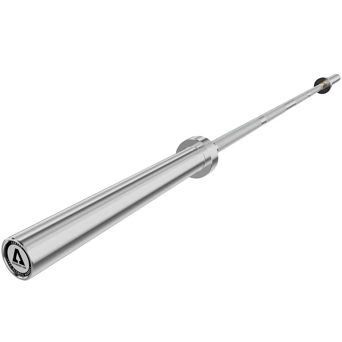 ATHENA100 200cm 15kg Womens' Olympic Barbell With Lockjaw Collars