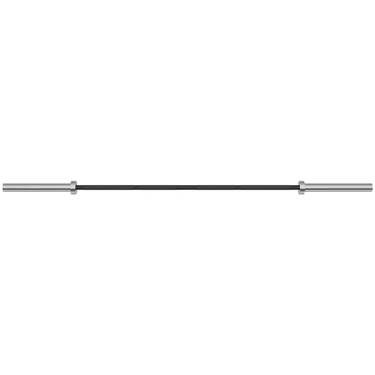 SPARTAN100 7ft 20kg Olympic Barbell (Black Oxide) with Lockjaw Collars