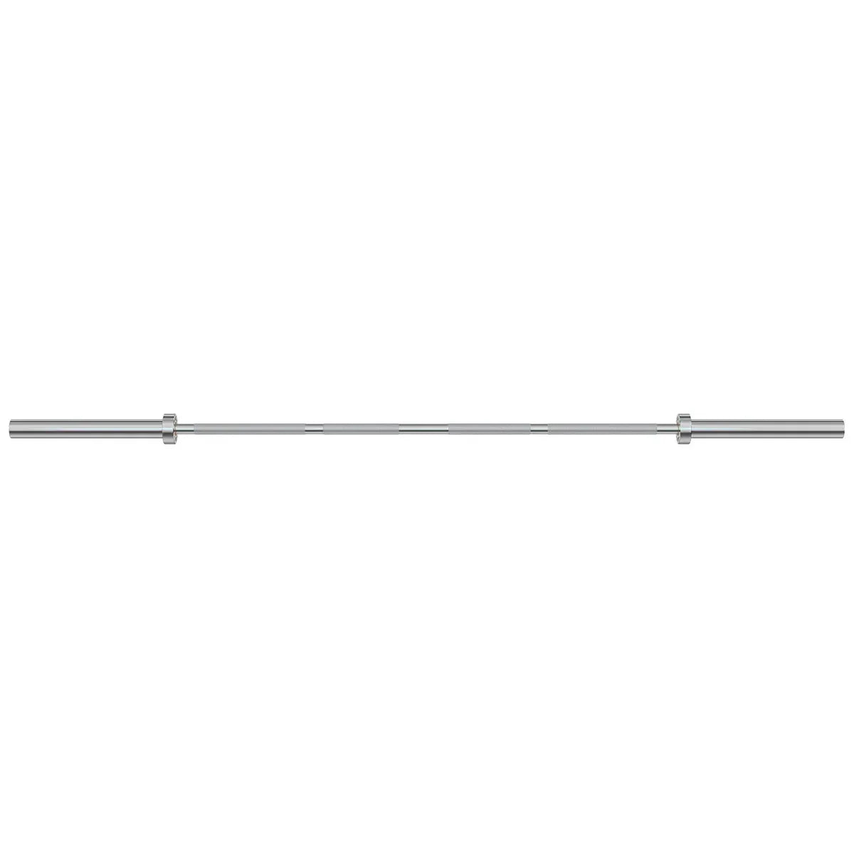 SPARTAN205 7ft 20kg Olympic Barbell (Hard Chrome) with Lockjaw Collars