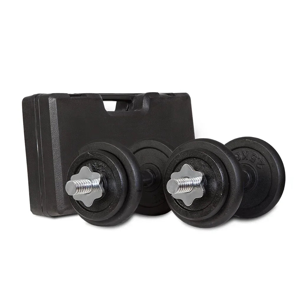20kg Dumbbell Set with Case