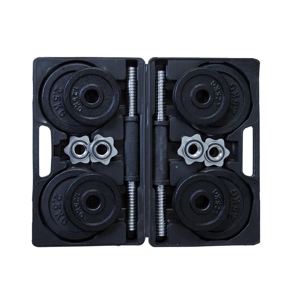 20kg Dumbbell Set with Case
