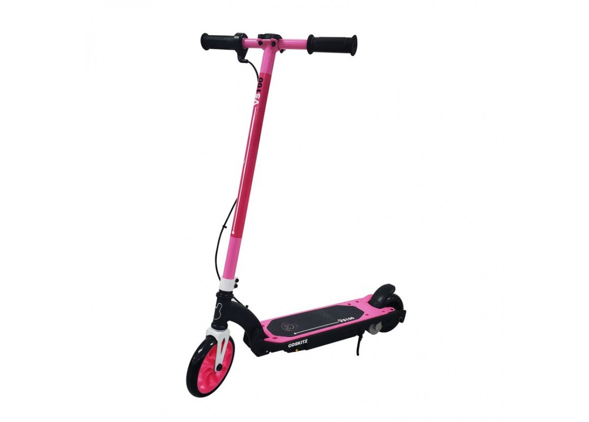 Go Skitz VS100 12v/100w Non-Foldable Electric Scooter Kids Boys/Girls 6+ Pink