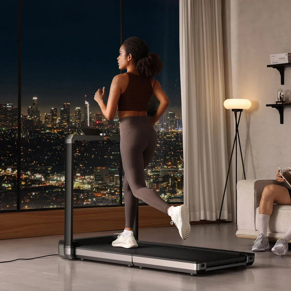 WalkingPad MX16 Double-Fold & Stow Walking and Running Treadmill