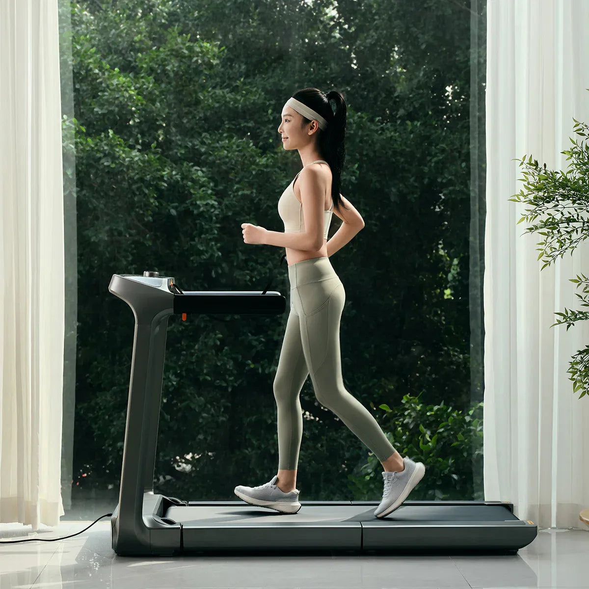 X218 Double-Fold Treadmill, 1.75HP Motor, 136kg Max Load Rated