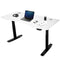 Lifespan Fitness ErgoDesk AUTO Series Automatic Standing Desk 150cm in White & Black