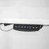 Cyclestation 3 Exercise Bike with ErgoDesk Automatic Standing Desk 150cm in White/Black