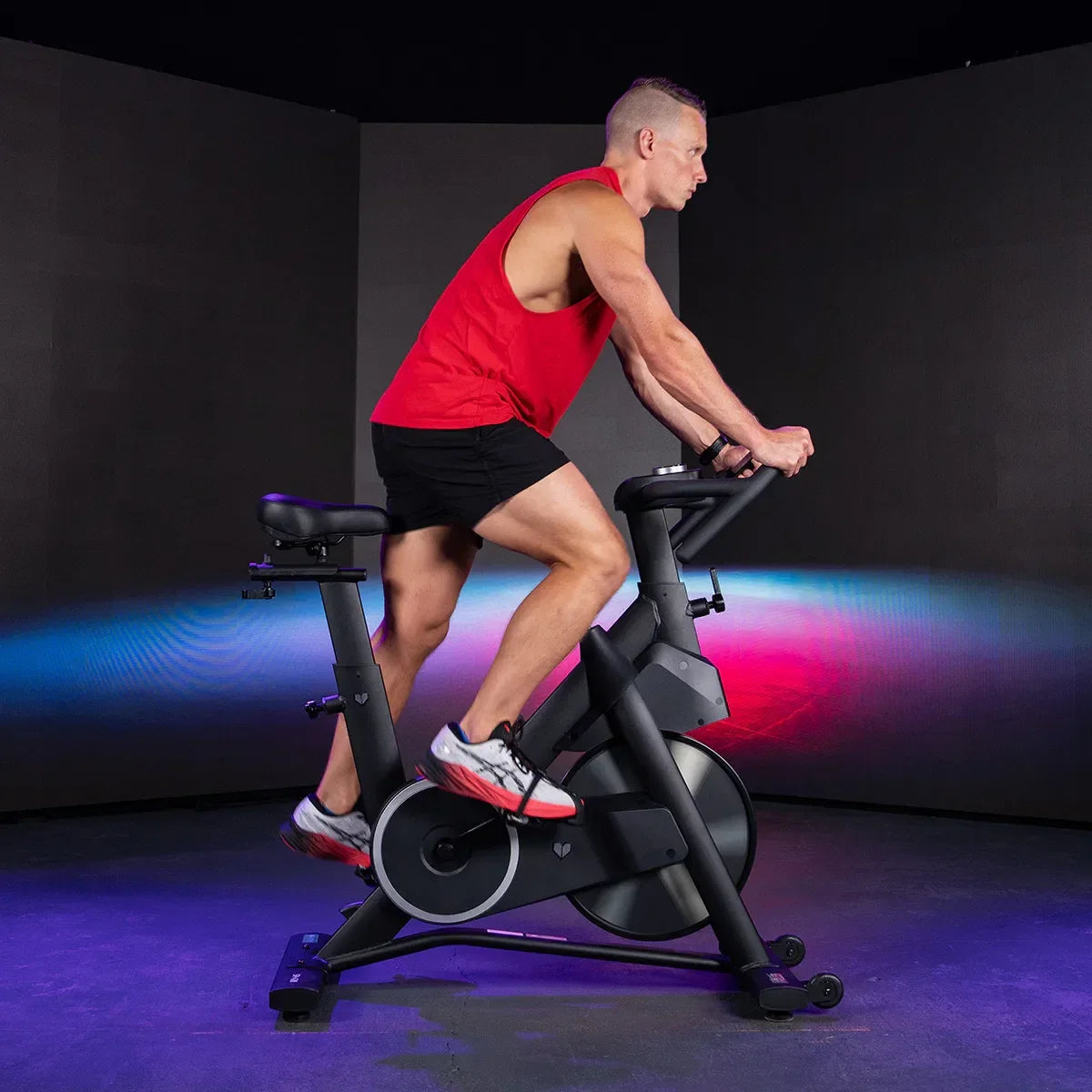 SM-420 Spin Bike with Automatic Magnetic Resistance