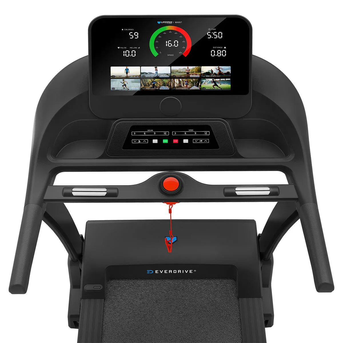 Boost 2 Treadmill Brushless Motor Automatic Incline Home Gym 18km/h Unit