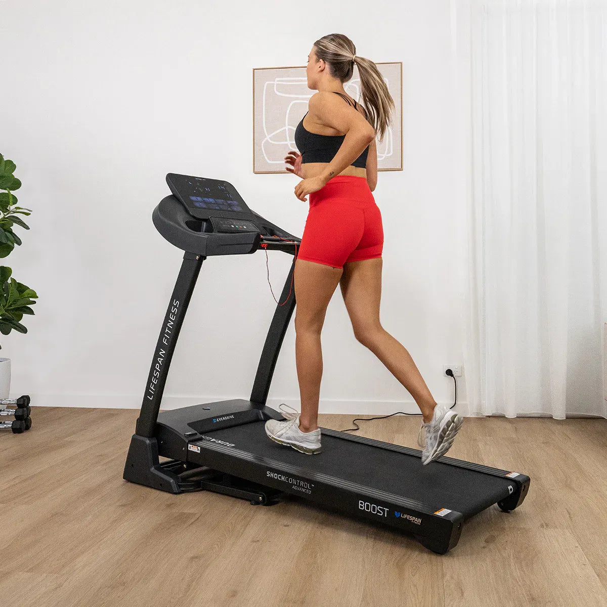 Boost 2 Treadmill Brushless Motor Automatic Incline Home Gym 18km/h Unit