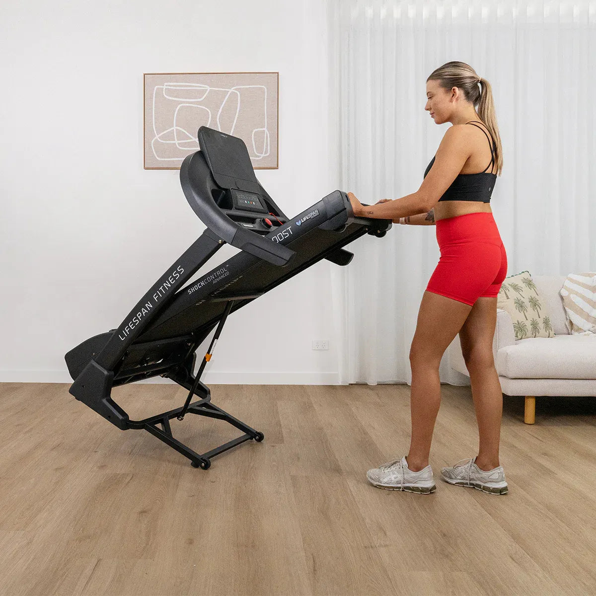 Boost 2 Treadmill Brushless Motor Automatic Incline Home Gym 18km/h Unit
