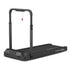 V-FOLD Treadmill with ErgoDesk Automatic Standing Desk 1500mm in White/Black with Cable Management