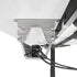 V-FOLD Treadmill with ErgoDesk Automatic Standing Desk 1500mm in White/Black with Cable Management