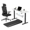 WalkingPad M2 + ErgoDesk 1500mm White + Cable Management + DM9 Chair