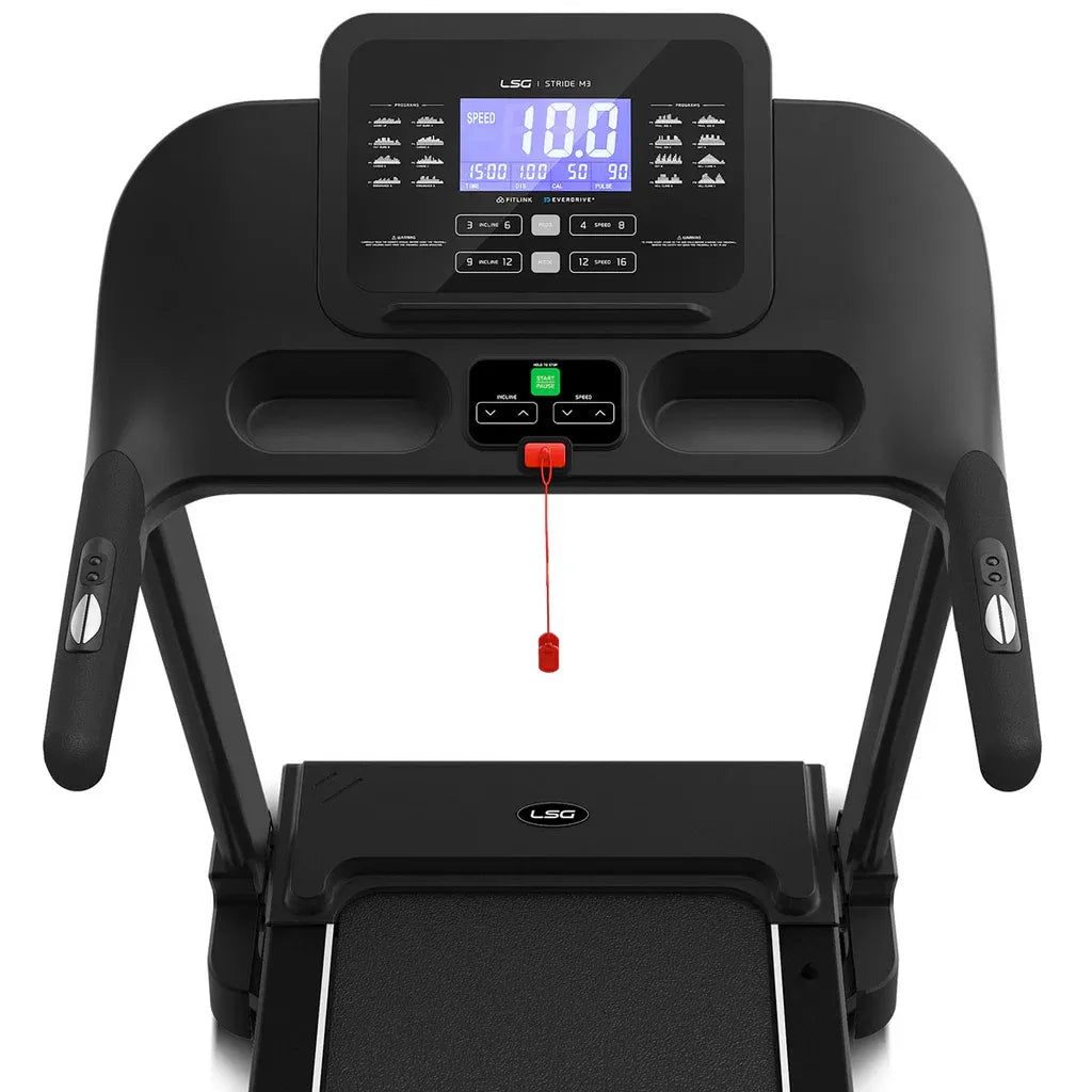 LSG Stride M3 Treadmill Extra Large Frame 52cm Belt 18km/h Home Gym