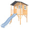 Burleigh Cubby House with 2.2m Slide, Pastel Blue, Timber, 45kg Per Child