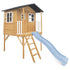 Burleigh Cubby House with 2.2m Slide, Pastel Blue, Timber, 45kg Per Child