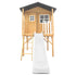 Lifespan Kids Burleigh Cubby House with 2.2m Slide (White)